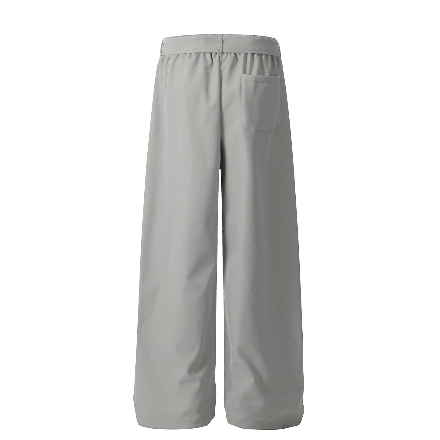 Pleated Belted Machete Track Pants