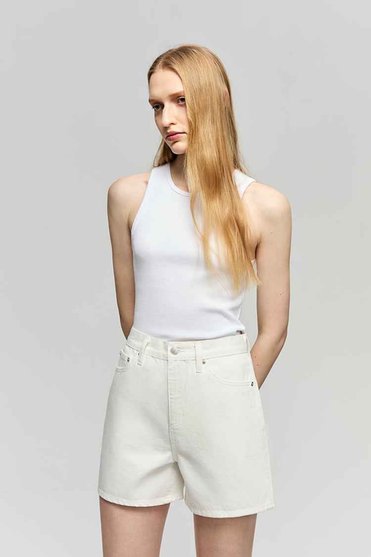 Golden Hour High Rise Girlfriend Shorts HJ801