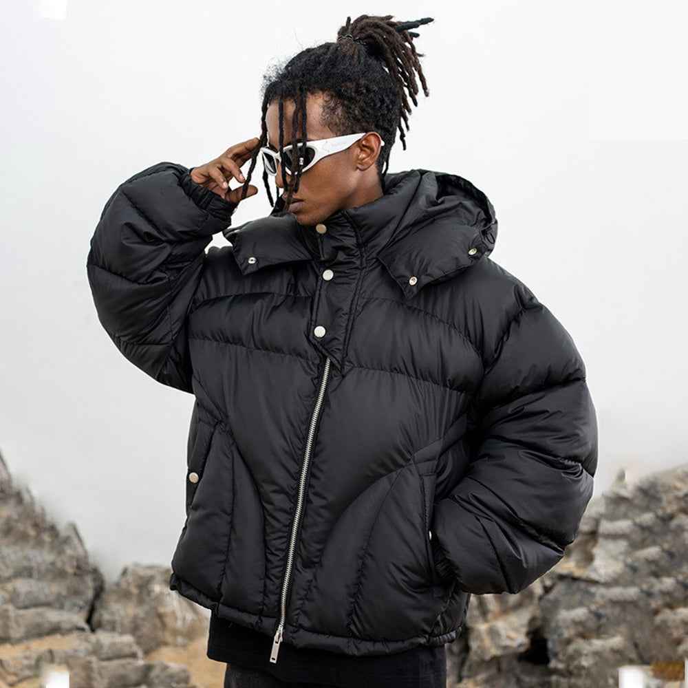 Padded Hooded Zip | Puffer Jacket
