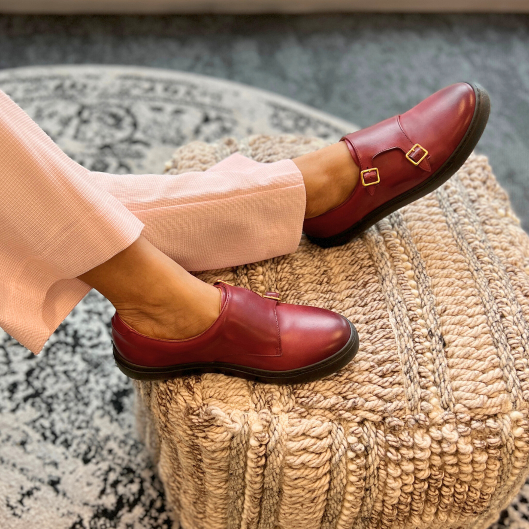 Women's Tosca - Bordo' (Slip-on) - JUSTLUXURY