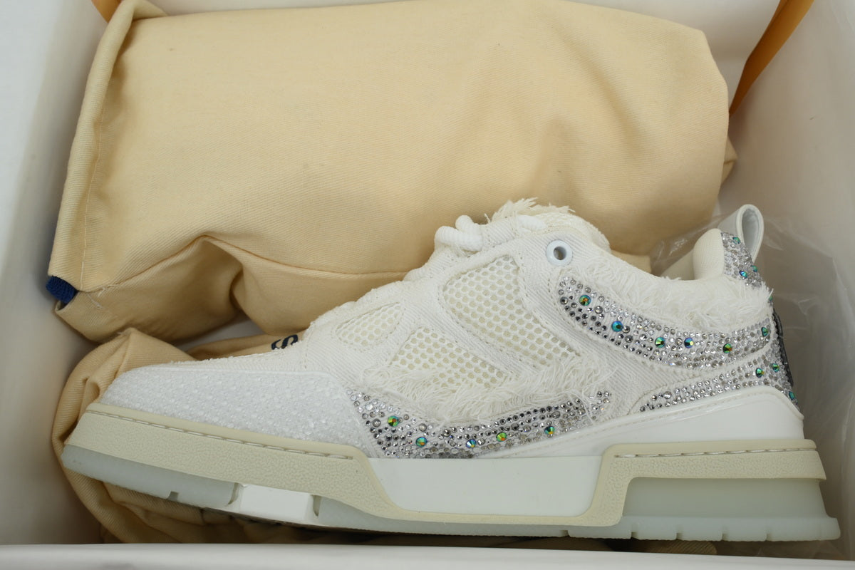 Monogram Louis Silver White Diamond louis vuitton