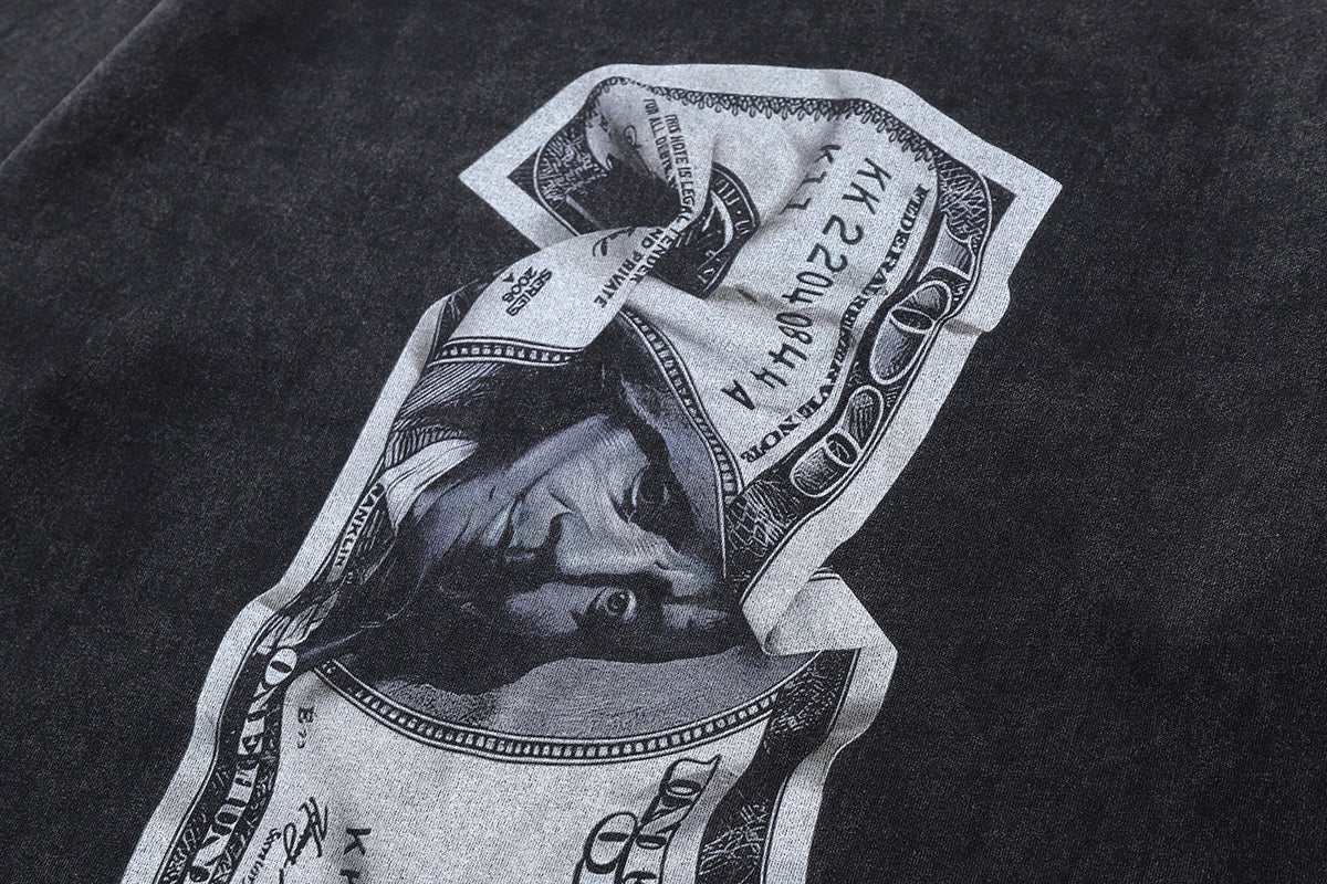 Hundred Dollar Print  T-shirt