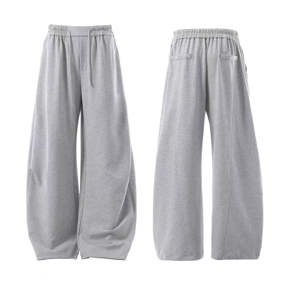 Street Style Wide-Leg Sweatpants