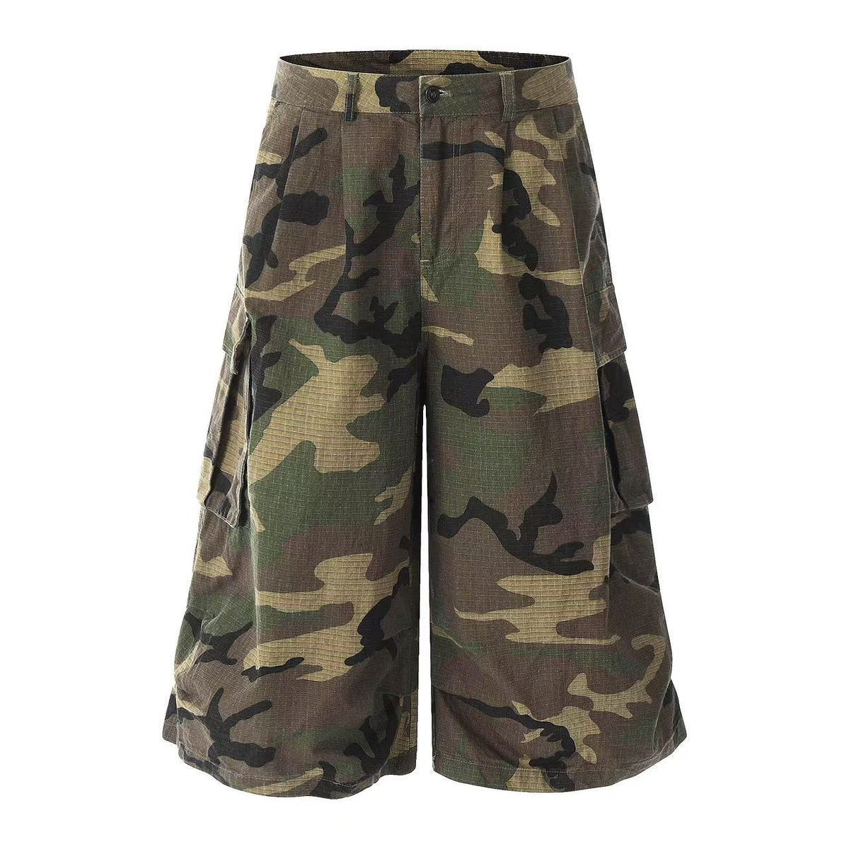 Camo Knee-Length Jorts