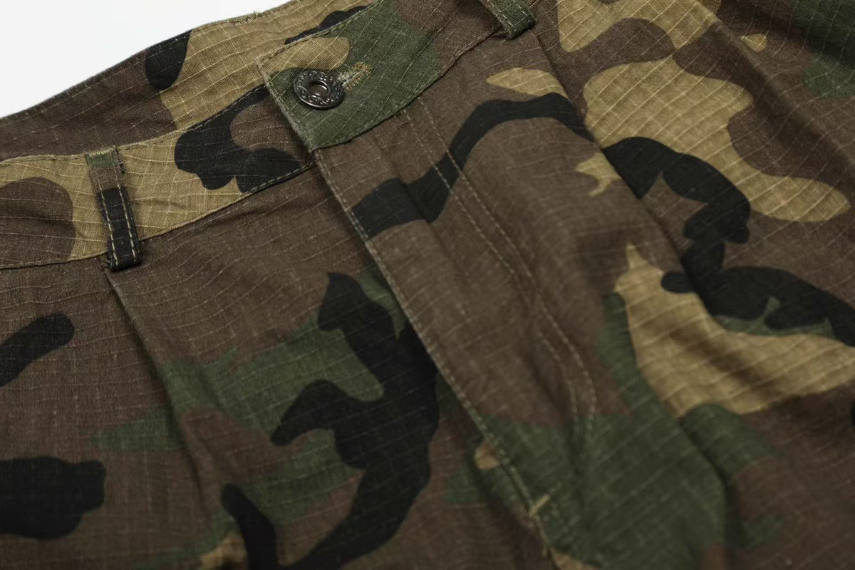Camo Knee-Length Jorts