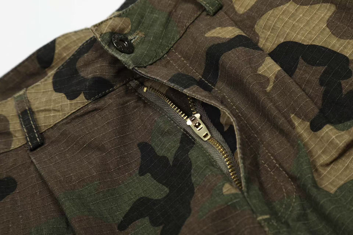 Camo Knee-Length Jorts