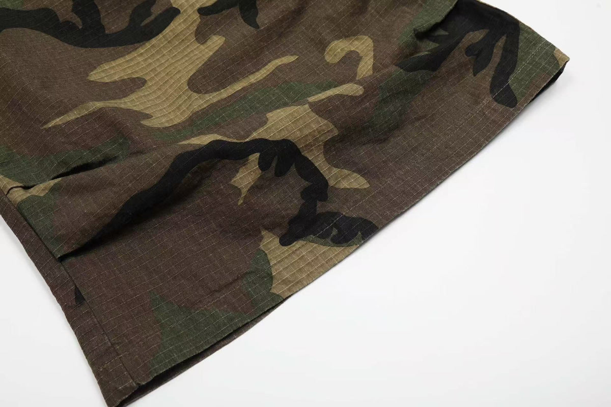 Camo Knee-Length Jorts