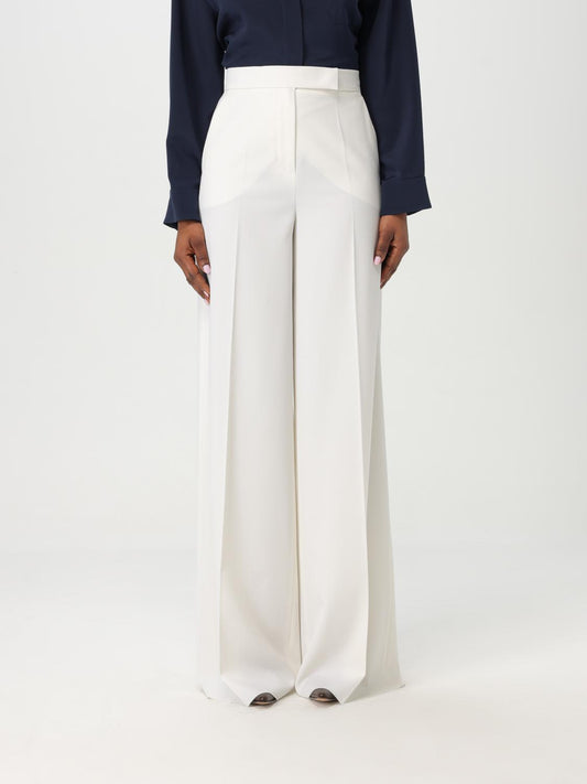 Max Mara Pants Woman White