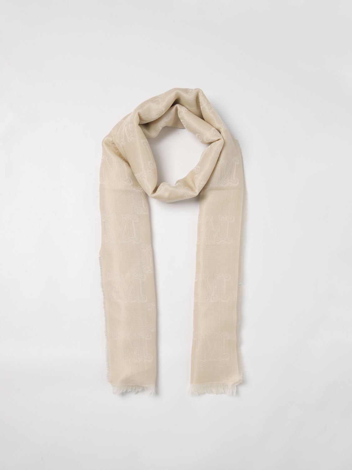 Max Mara Scarf Woman Beige