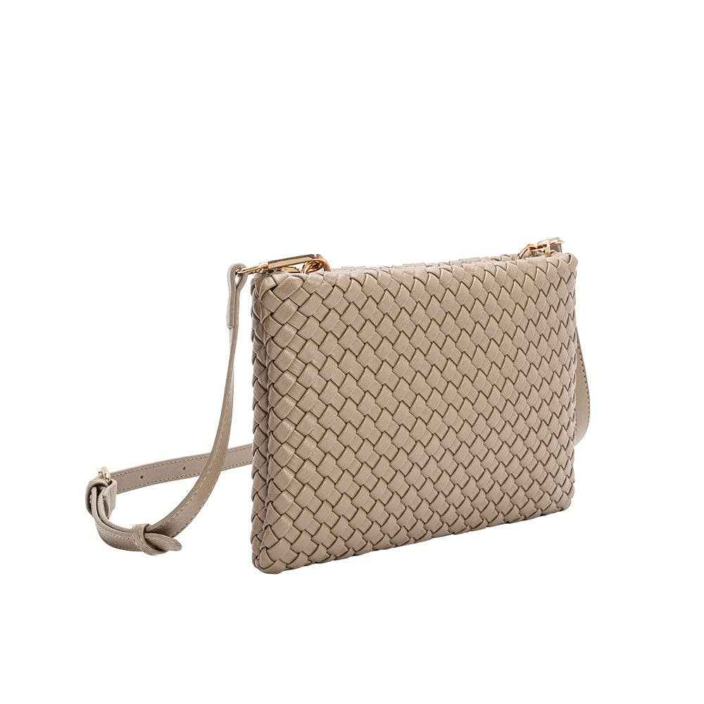 Daisy Taupe Crossbody Bag