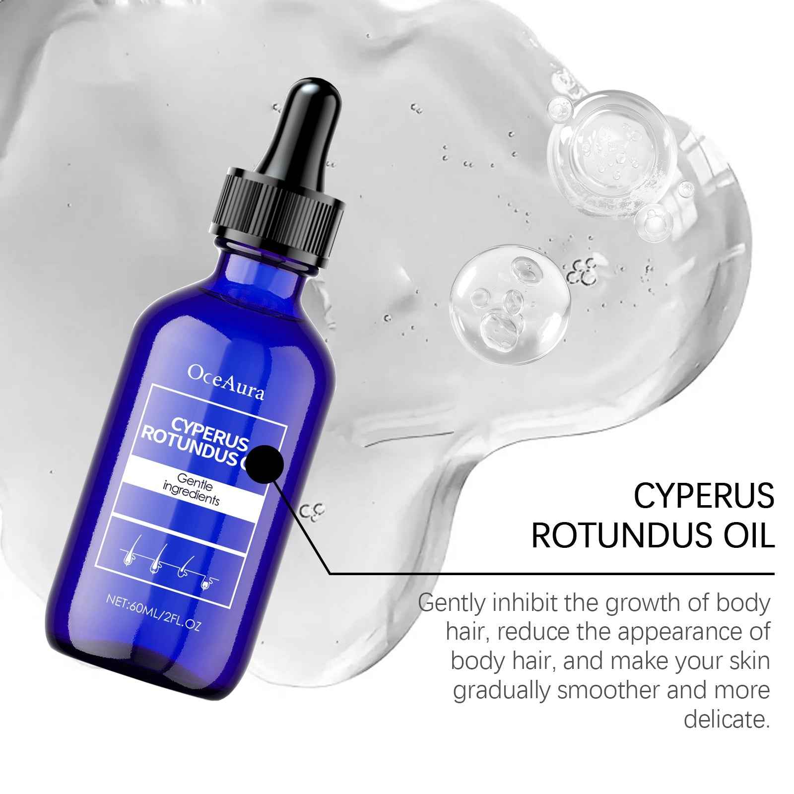 OceAura Hair Care Essential Oil Daily Body Care Essential Oil For Nourishing, Smooth And Delicate Skin