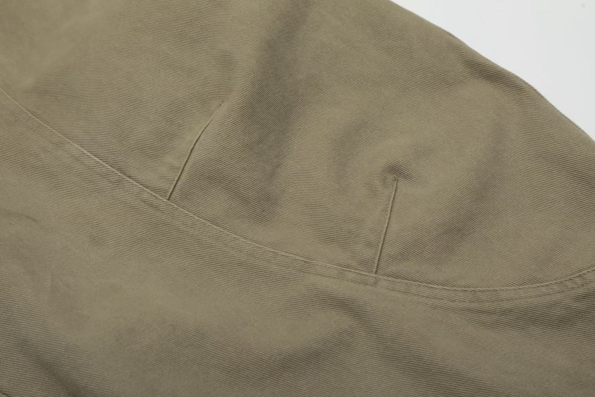 Wide-Leg Baggy Cargo Pants