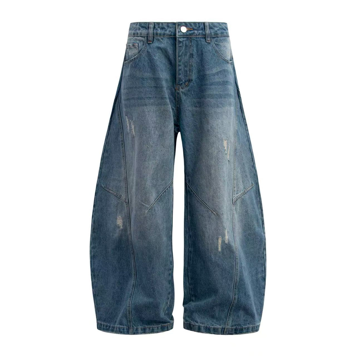 Wide-Leg Baggy Jeans