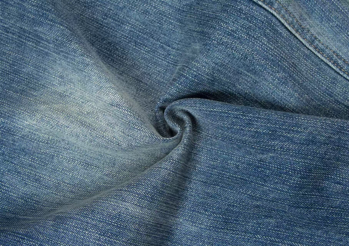 Washed Wide-Leg Baggy Jeans