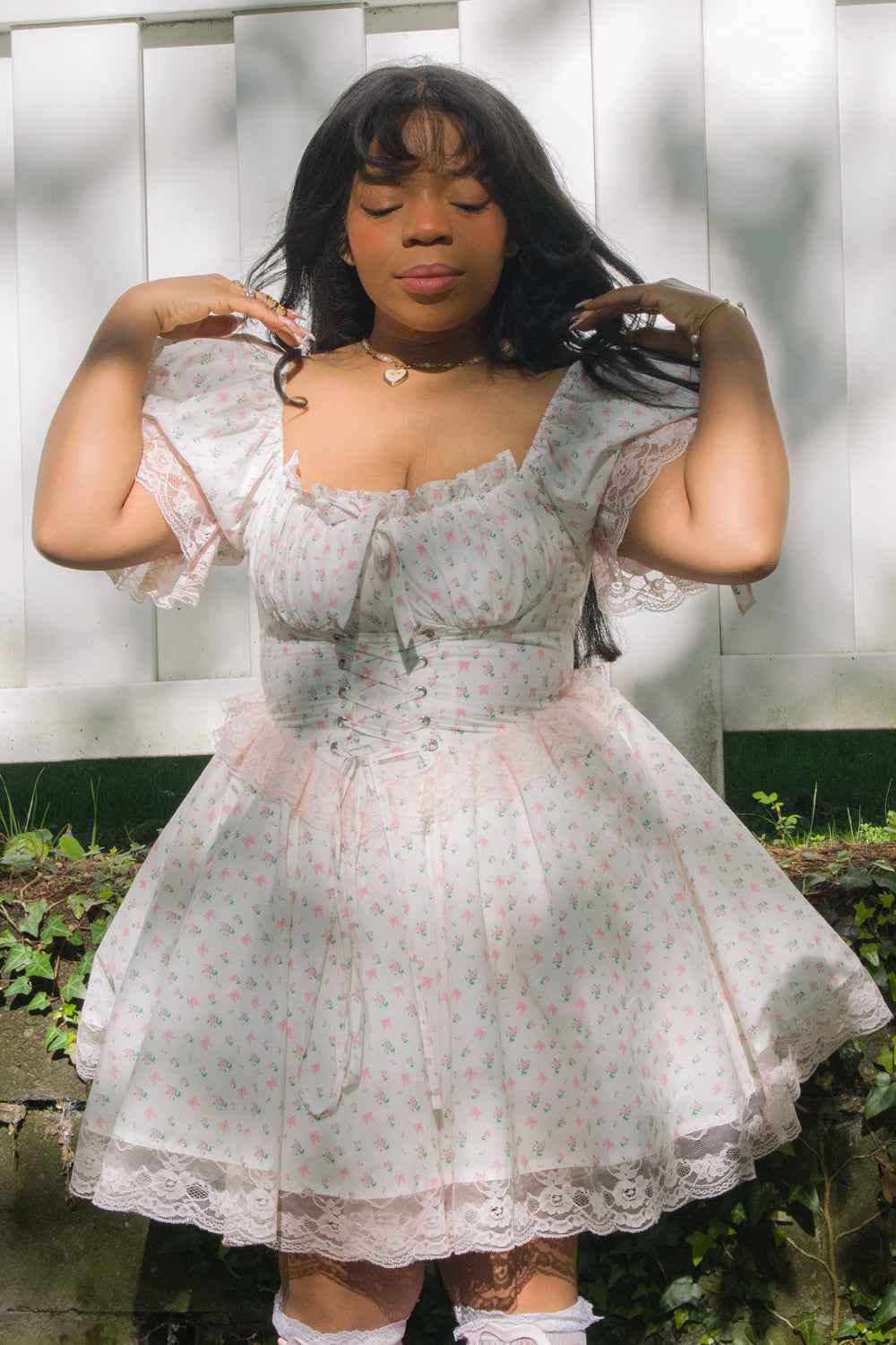 Pink Rose Fairy Dress