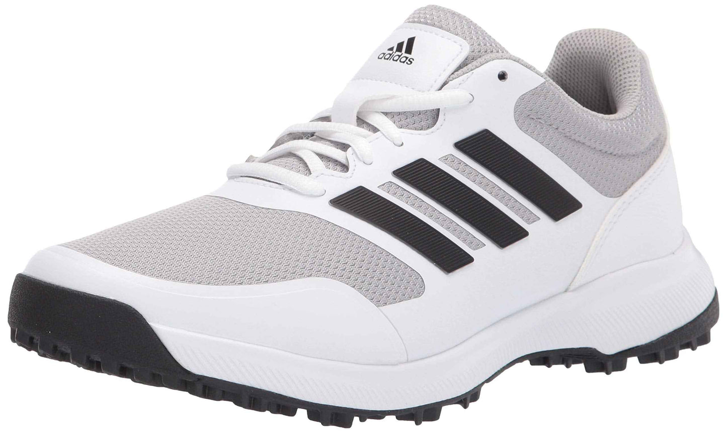 adidas Mens Tech Response Spikeless Golf Shoes Footwear White/Core Black/Grey Two 10 Wide