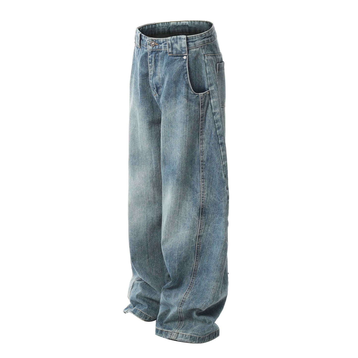 Washed Wide Leg | Vintage Denim Jeans