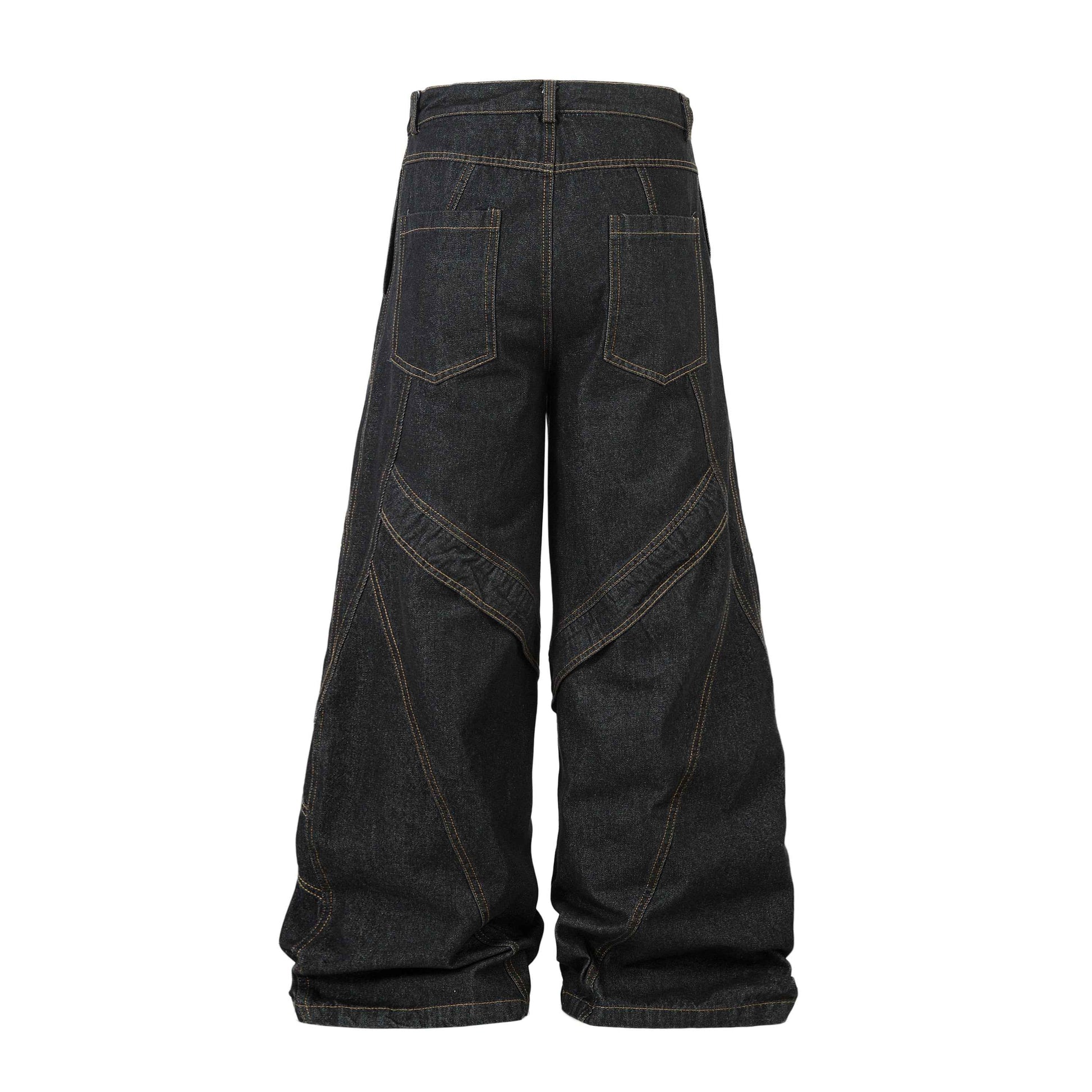 Minimal Panel Cut | Baggy Jeans