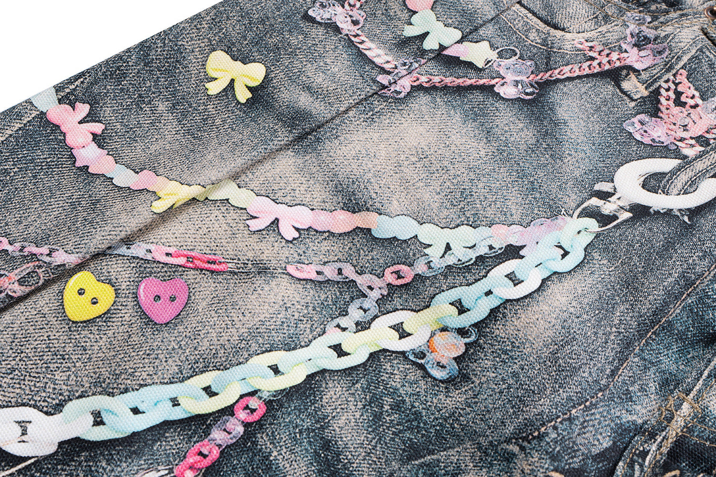 Candy Chain Washed | Baggy Jeans
