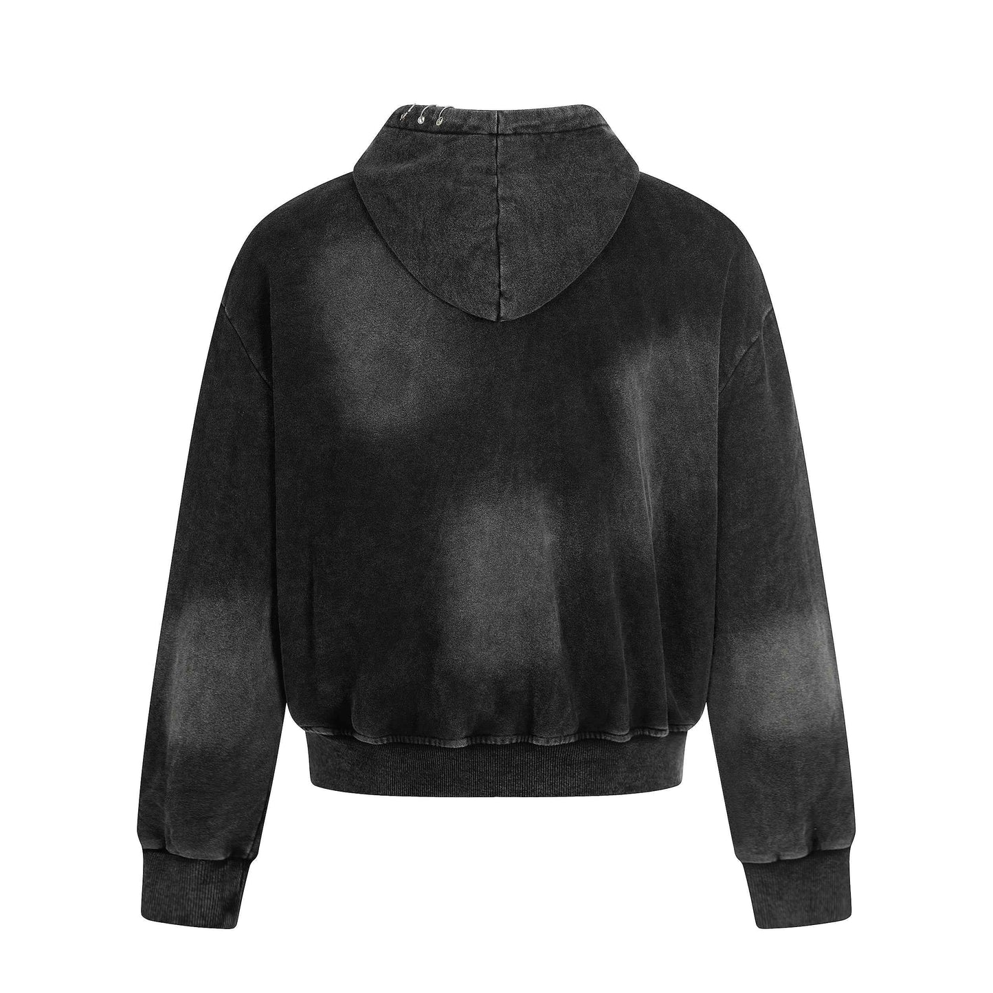 Washed | Oversized Zip Up Hoodie