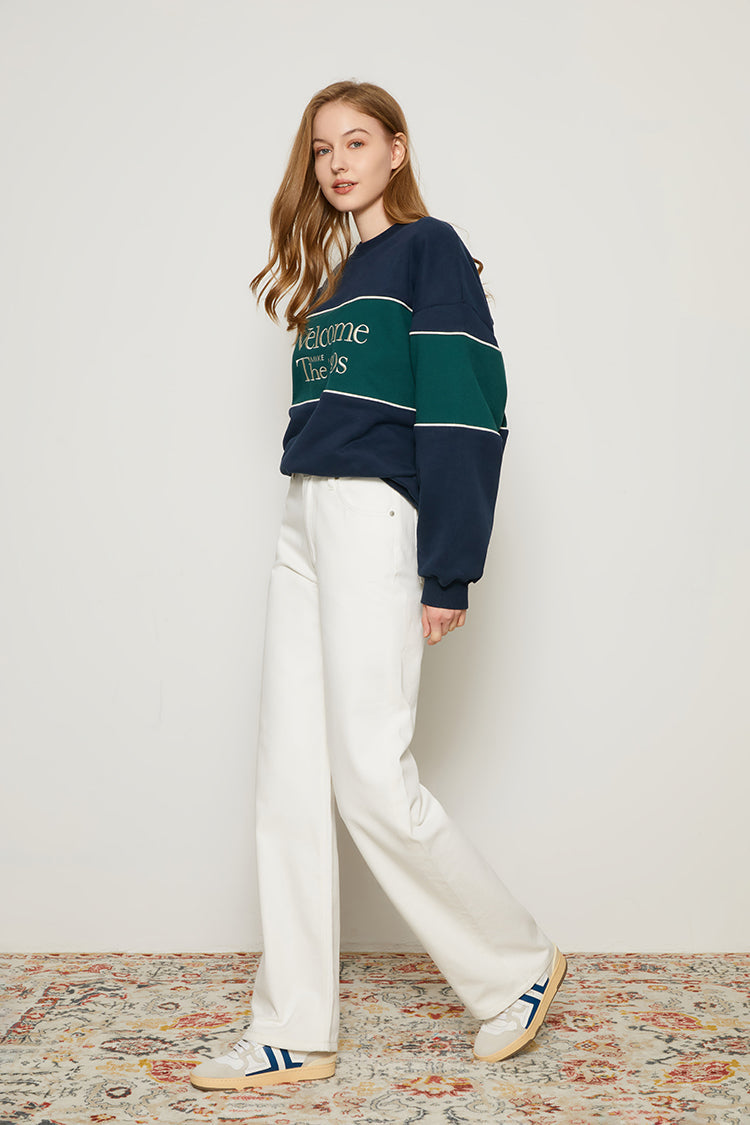 Coney Island Whitefish High Rise Wide Jeans HJ007 - JUSTLUXURY
