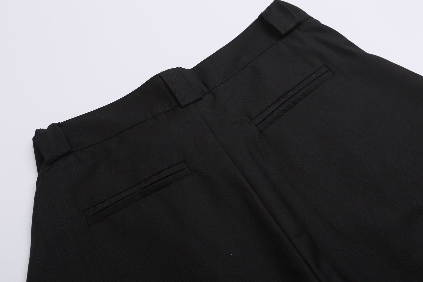 Vintage Deconstructed Pleated Shorts