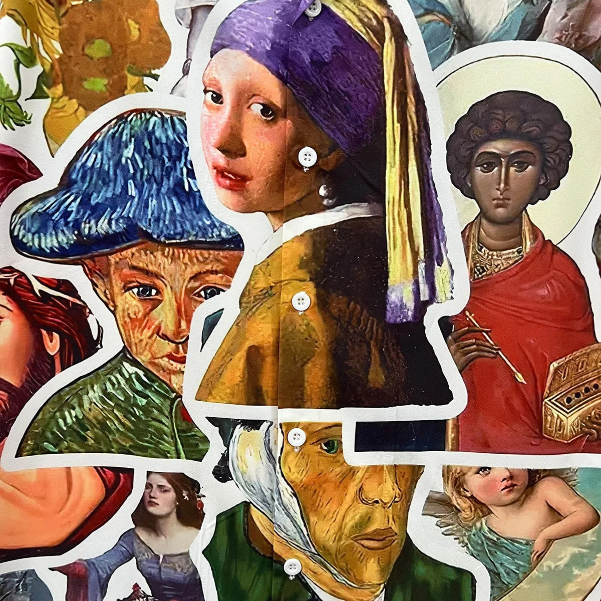 Renaissance Collage Shirt