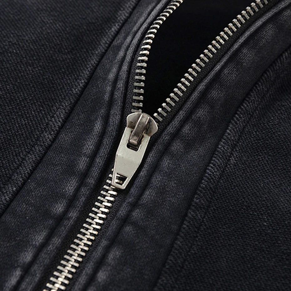 Shadow Fade Zip-Up Hoodie