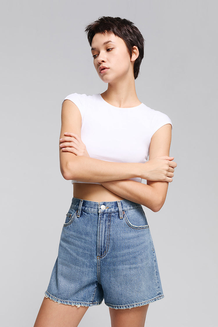 Easy Buckle Shorts HJ820 - JUSTLUXURY
