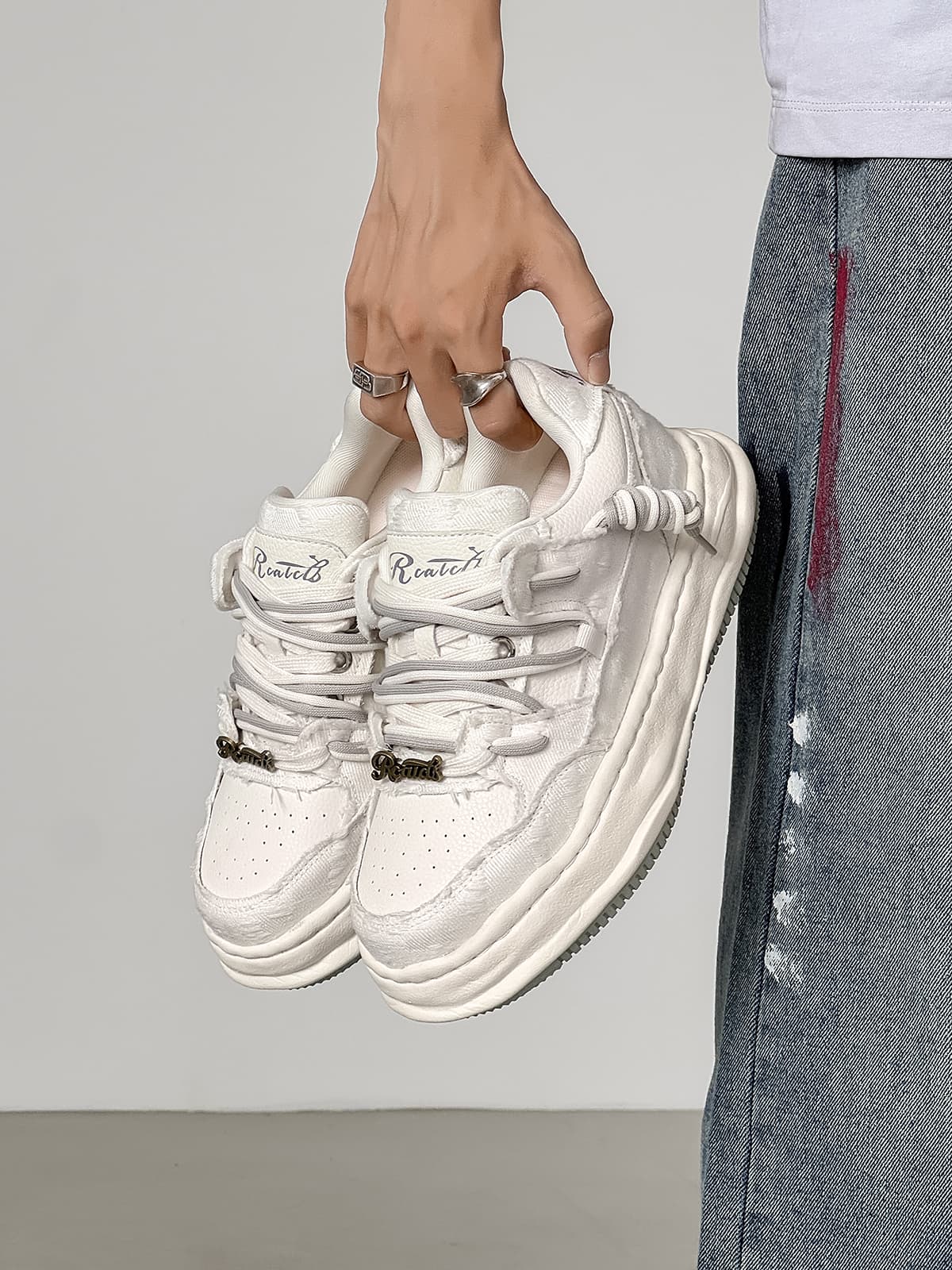 Sneakers Retro Washed
