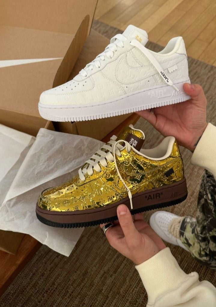Off-White x Air Force 1 Gold 1A9VG0