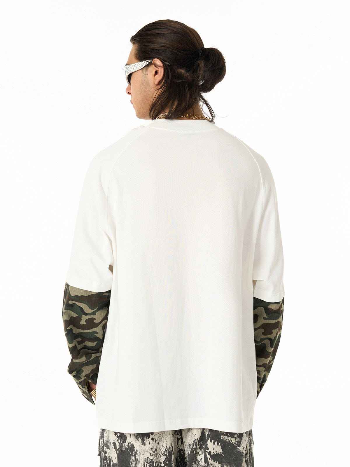 Long Sleeve Camo Layered