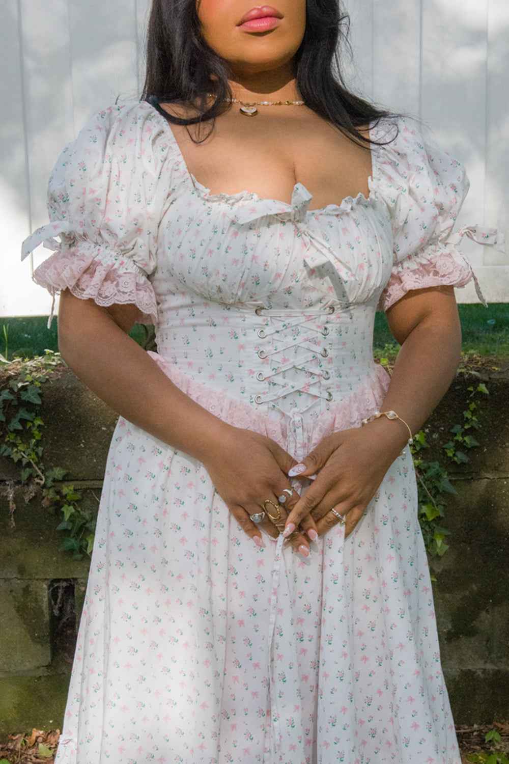 Pink Rose Princess Gown