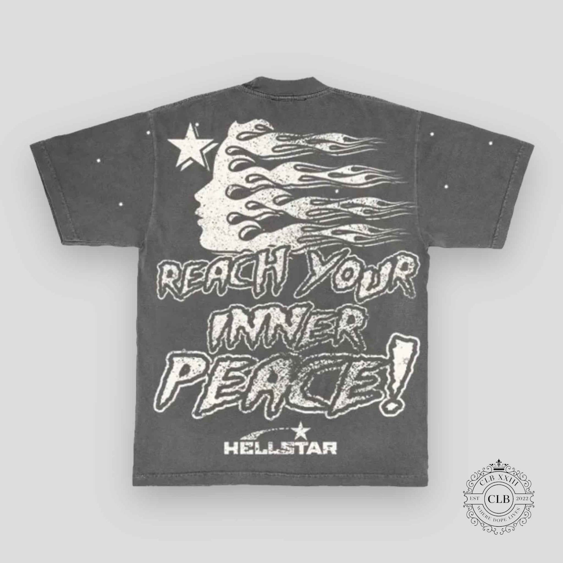 Hellstar Inner Peace Tee - Black