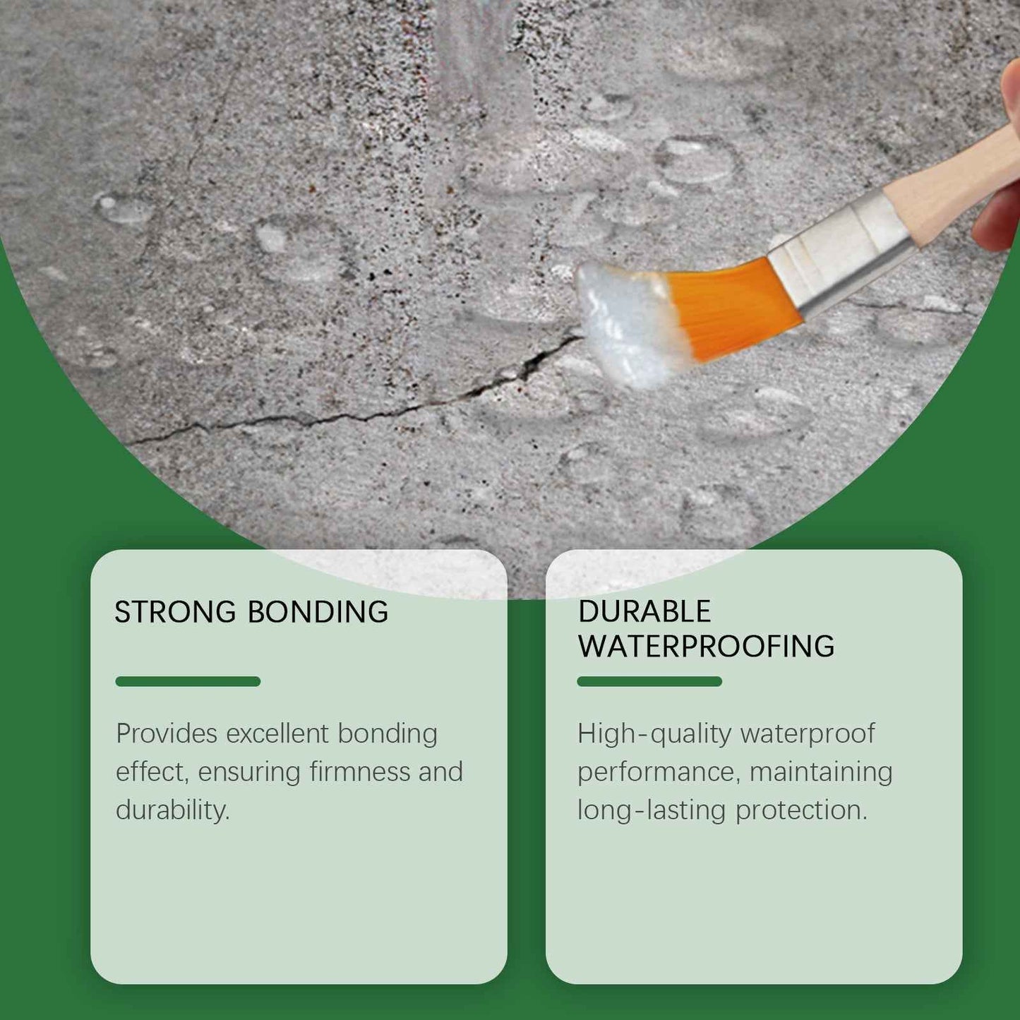 Jaysuing Transparent Waterproof And Leak Proof Agent, Waterproof Invisible Wear Resistant Sealing Glue Construction Site Household Leak Proof Agent