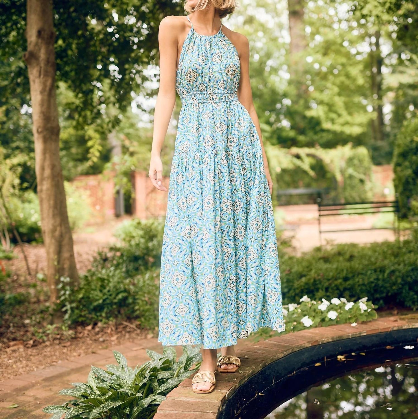 Haven Halter Neck Maxi Dress