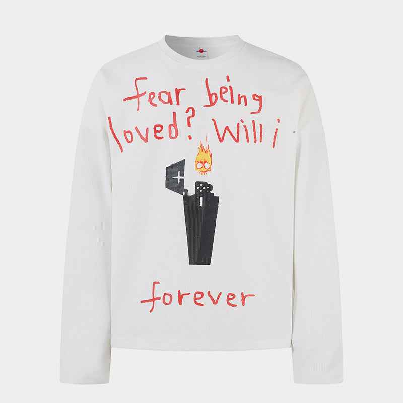 Burning Love Lighter | Graphic Sweatshirt
