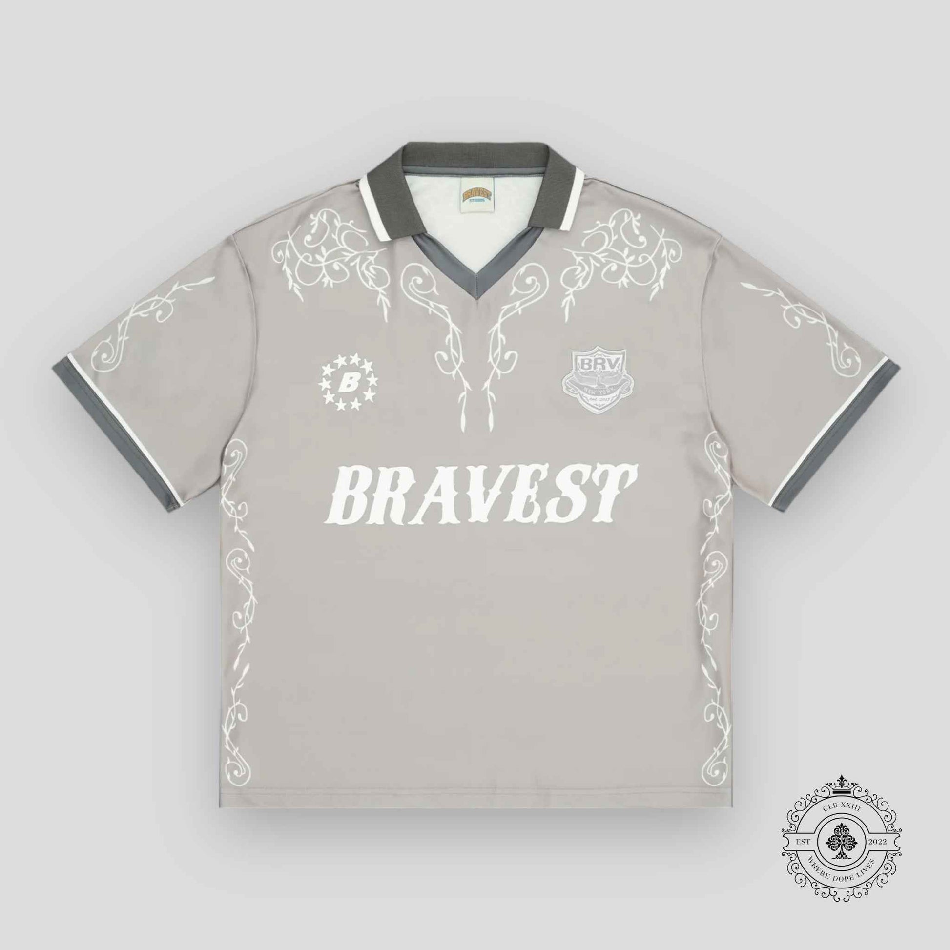 Bravest Studios Grey Western Jersey