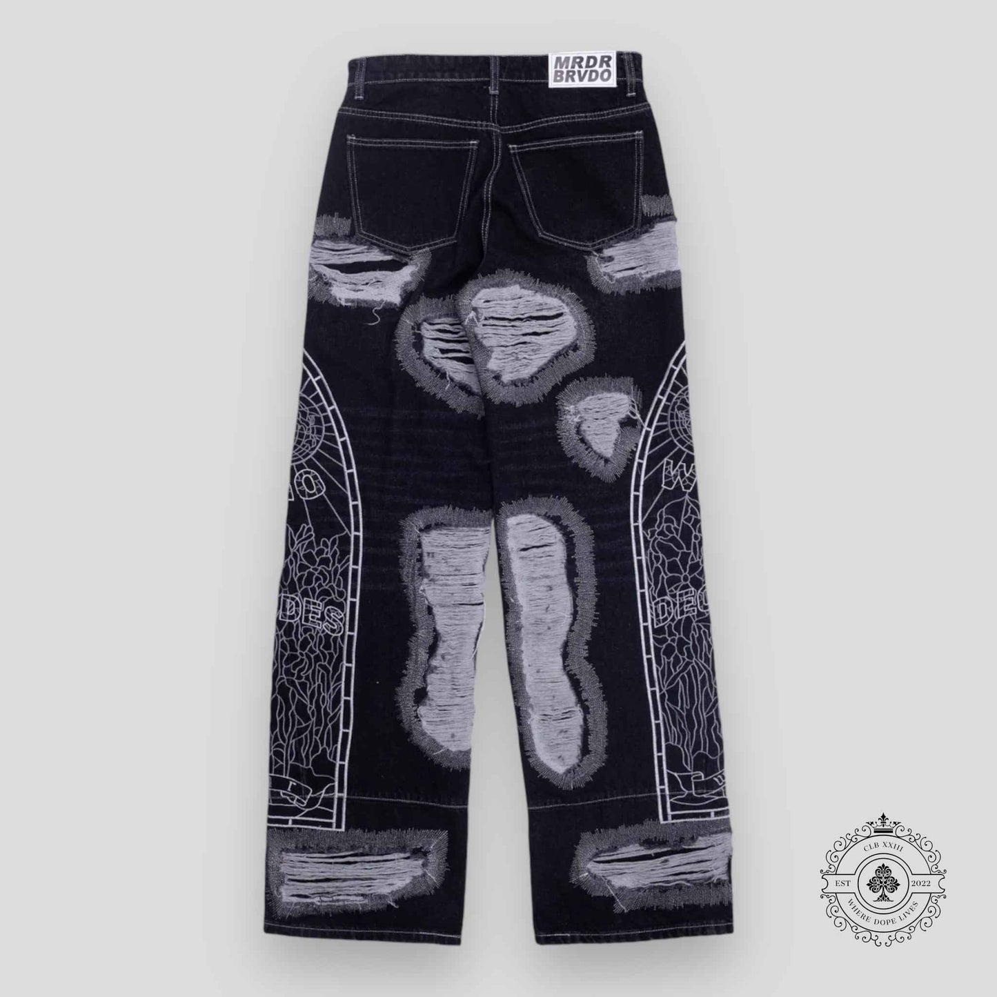 Who Decides War Ultra Flare Window Denim in Coal