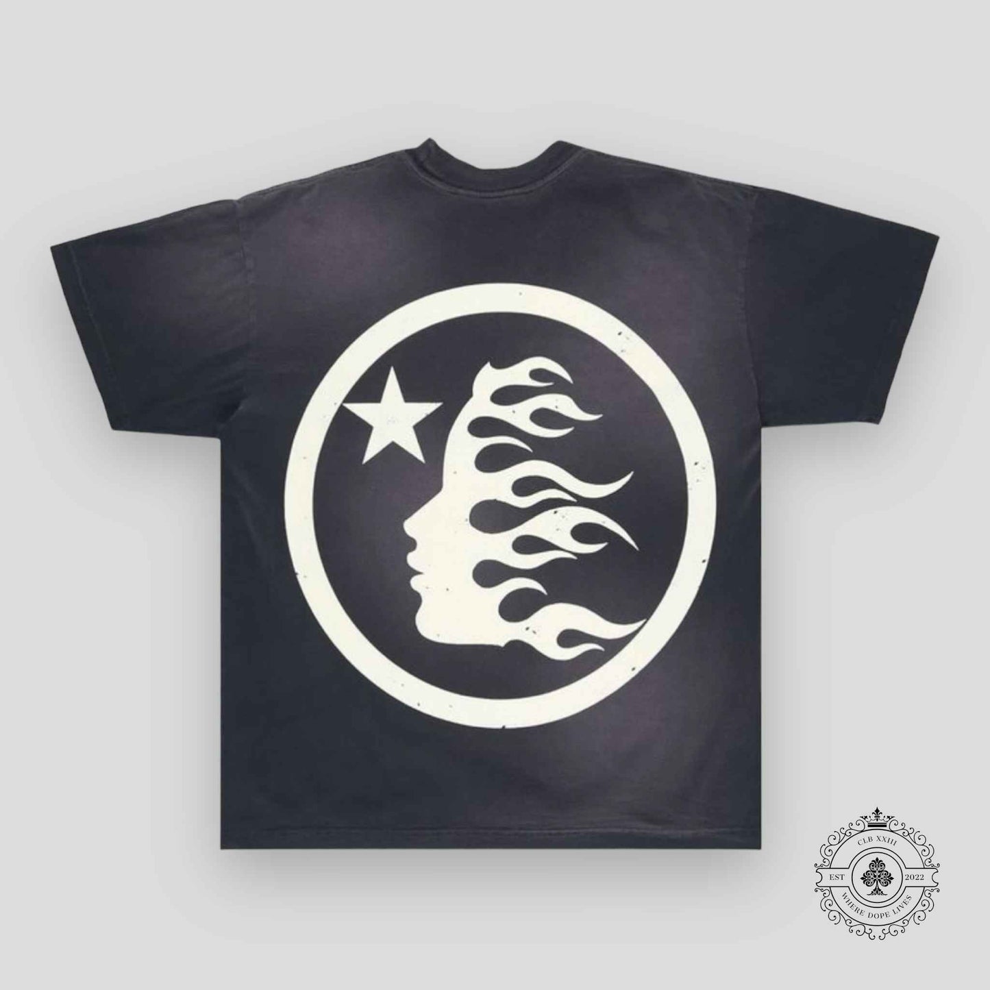 Hellstar Classic Logo Tee in Black