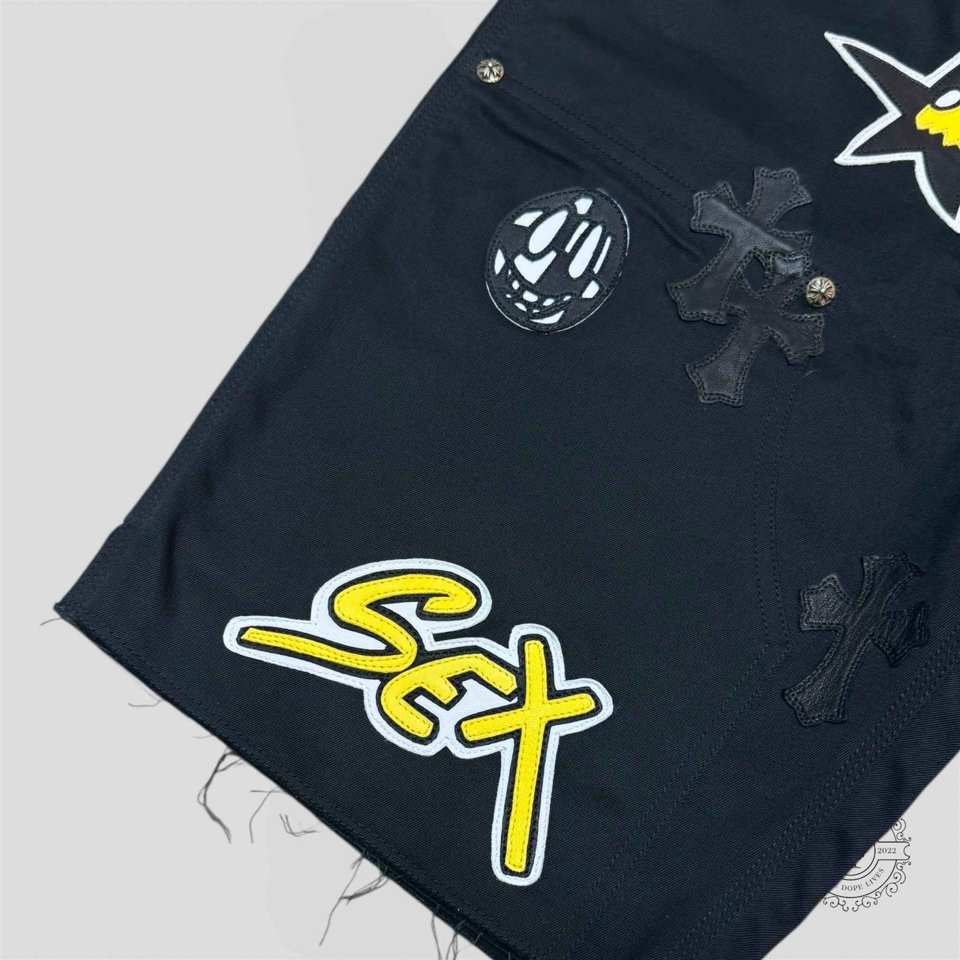 Chrome Hearts Matty Boy Patch Shorts