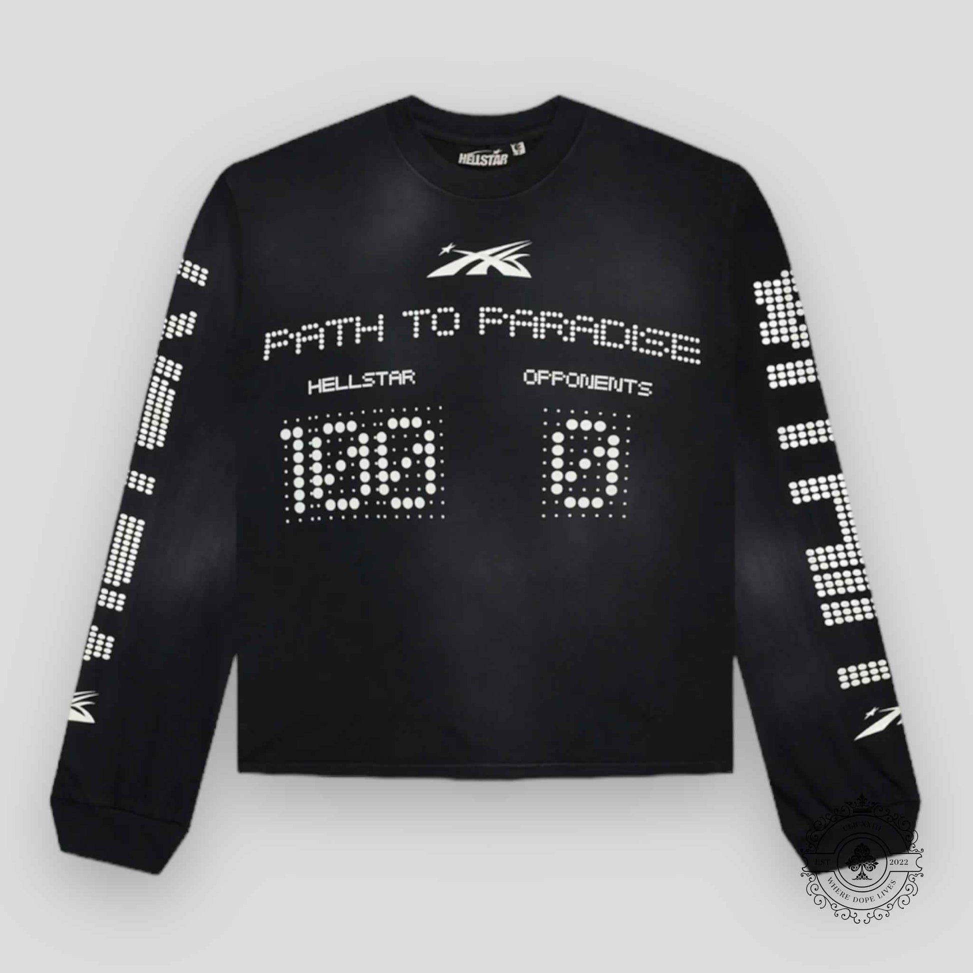 Hellstar Scoreboard L/S Shirt in Black