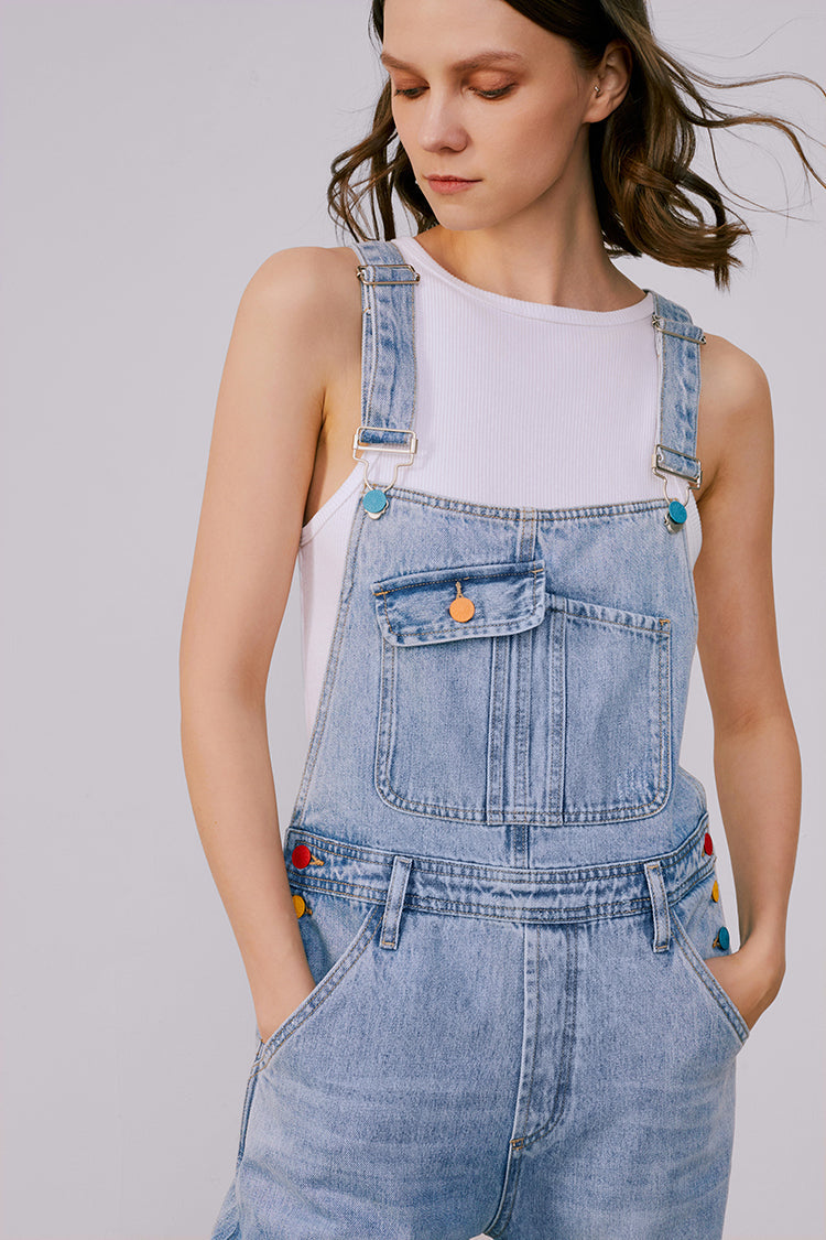 Just For Fun Overalls HJ101 [FINAL SALE] - JUSTLUXURY