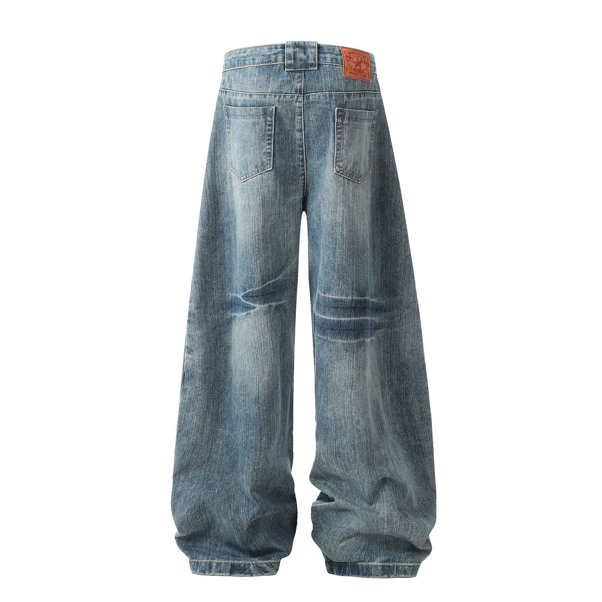 Washed Wide Leg | Vintage Denim Jeans