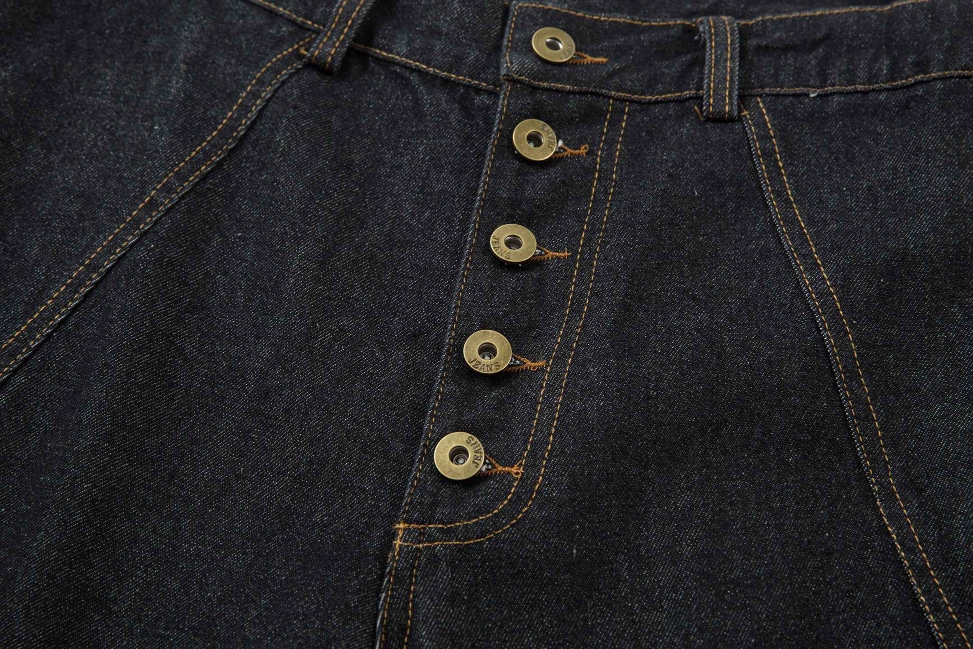 Minimal Panel Cut | Baggy Jeans