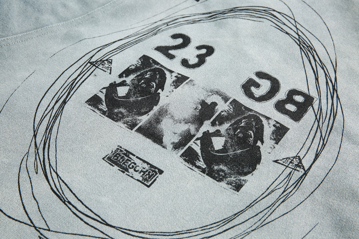 Retro Sketch Print | Detroit Jacket