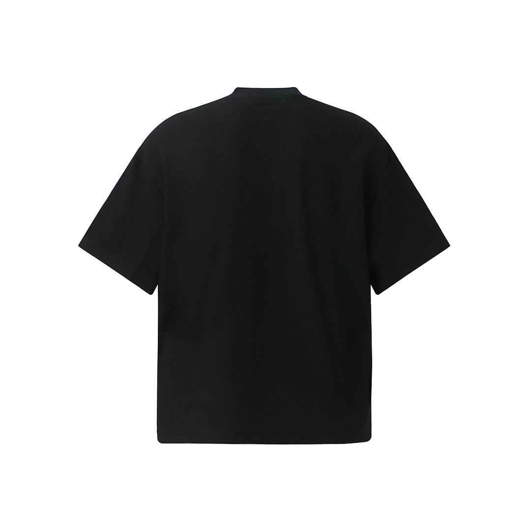 Waffle Knit Racing Checkered Flag Graphic T-Shirt