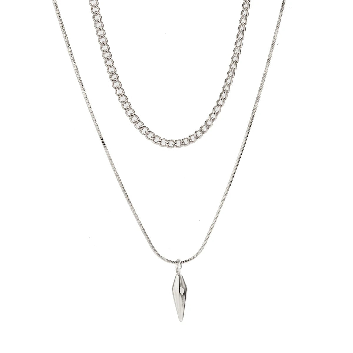 Tiered Edge Necklace