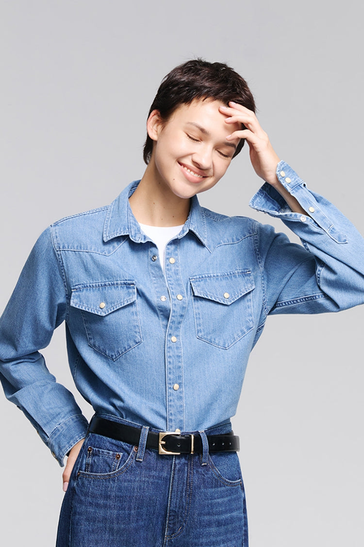 The Freeway Classic Western Shirt HJ908 - JUSTLUXURY