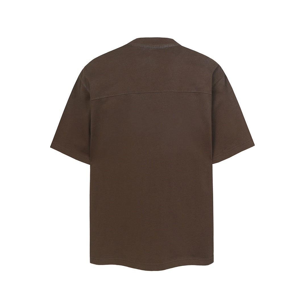 Vintage Washed Raw Seam Raglan T-Shirt